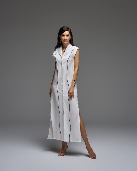 Linen Beach Dress ZARINA