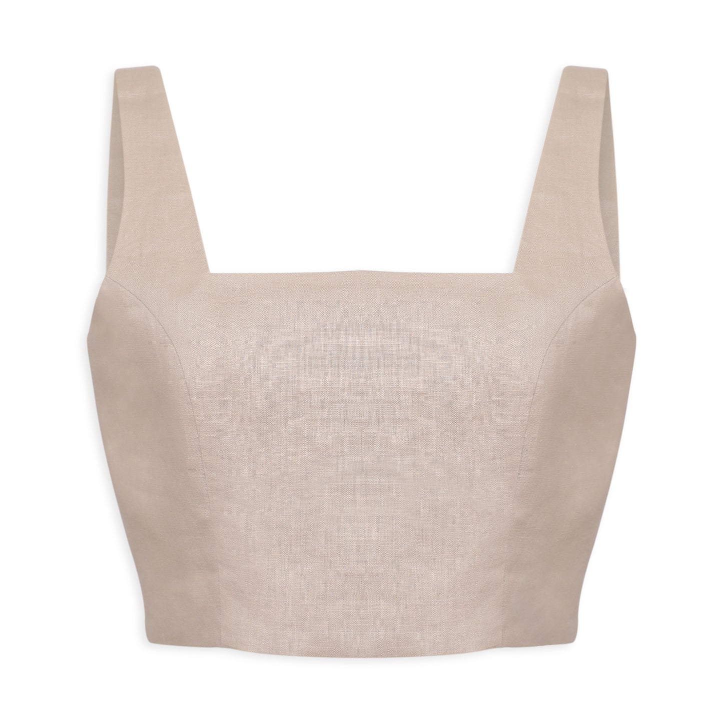 Linen Crop Top IRIS