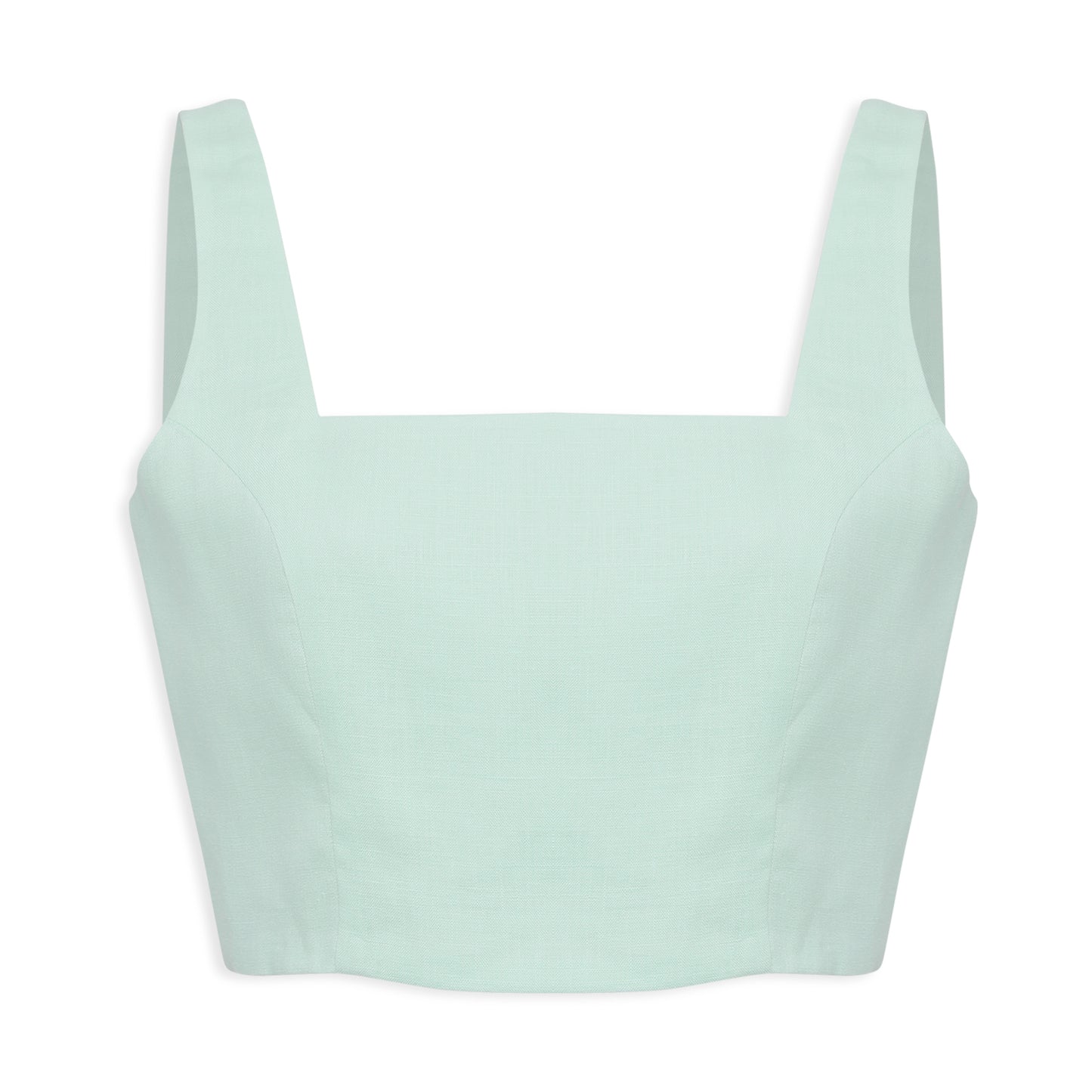 Linen Crop Top IRIS