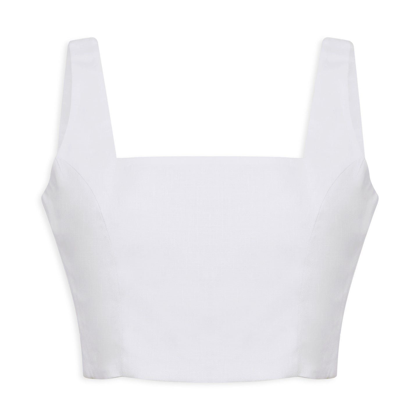 Linen Crop Top IRIS