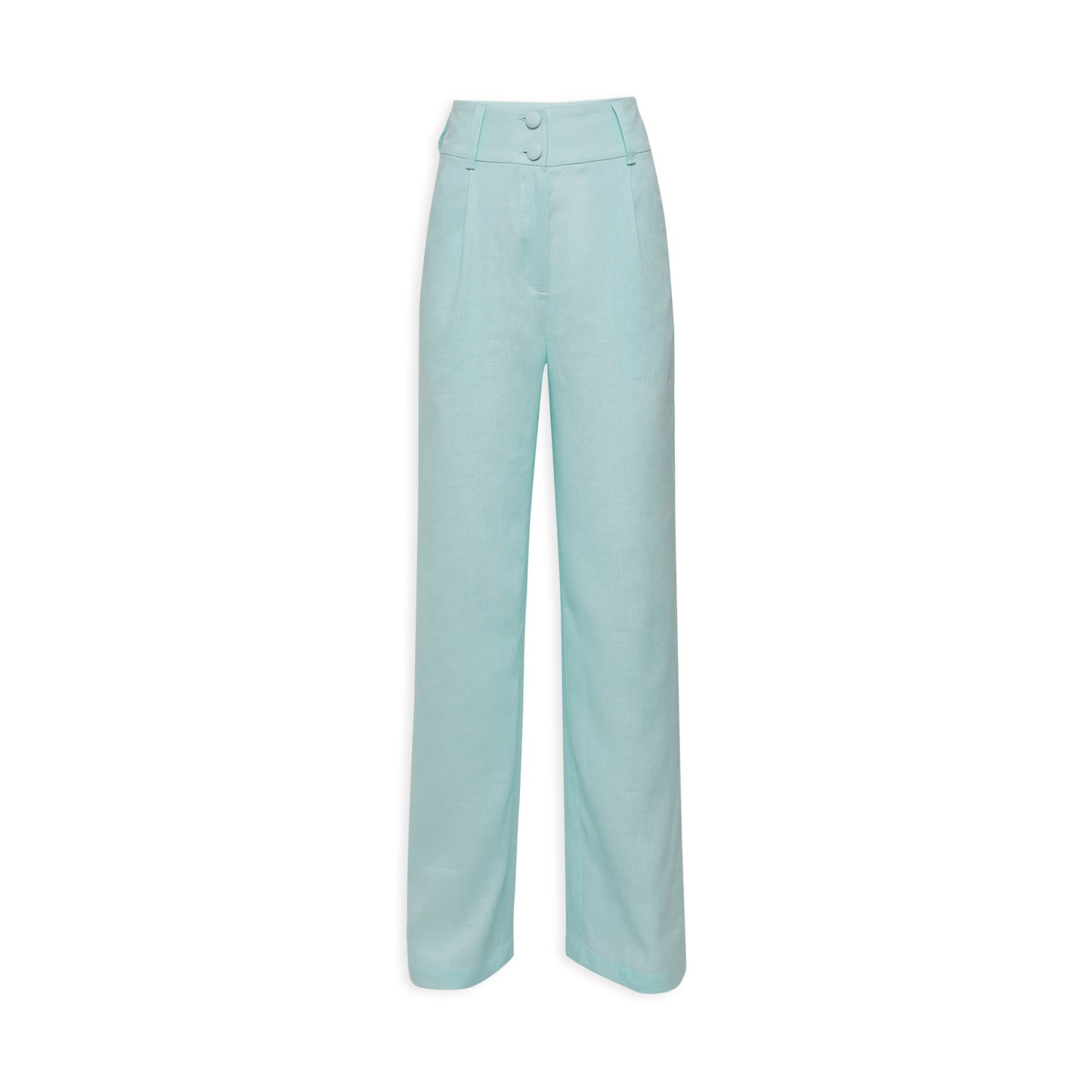 Linen High-Waisted Pants ZLATA