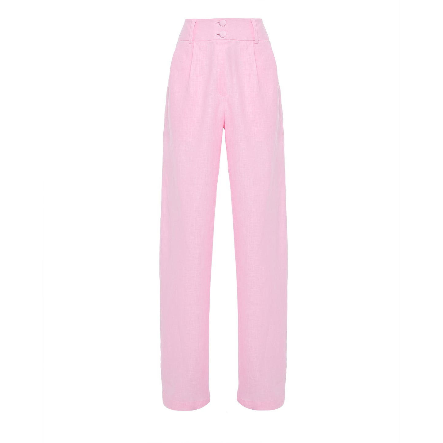 Linen High-Waisted Pants ZLATA