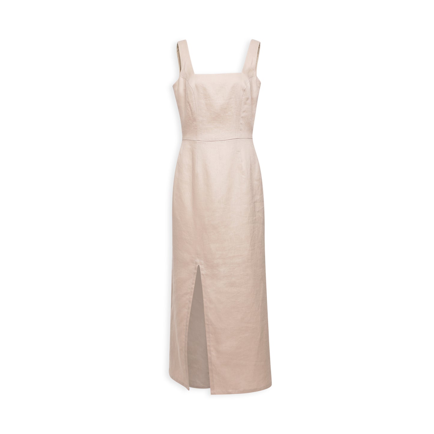 Linen Midi Dress MARINA