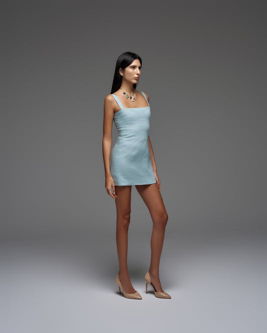 Linen Mini Dress KATE