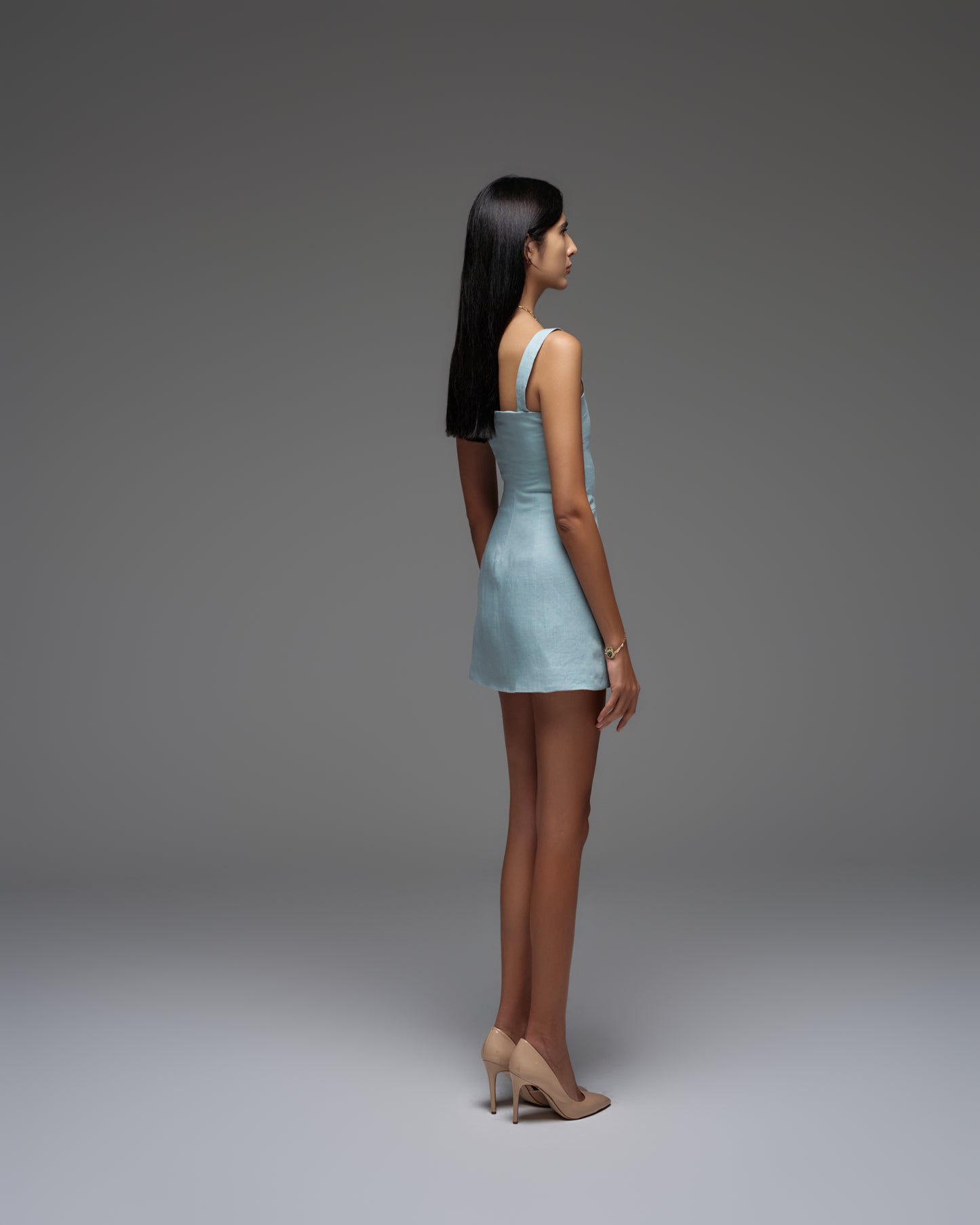 Linen Mini Dress KATE