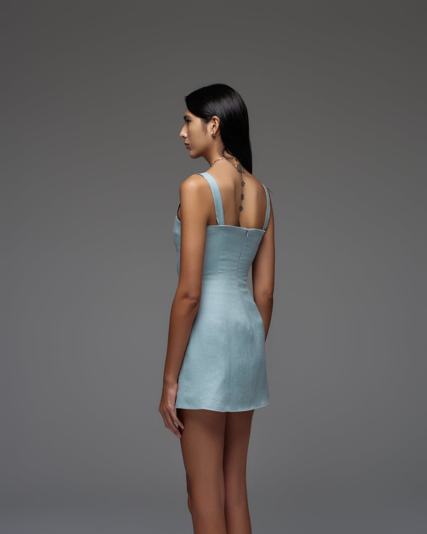 Linen Mini Dress KATE