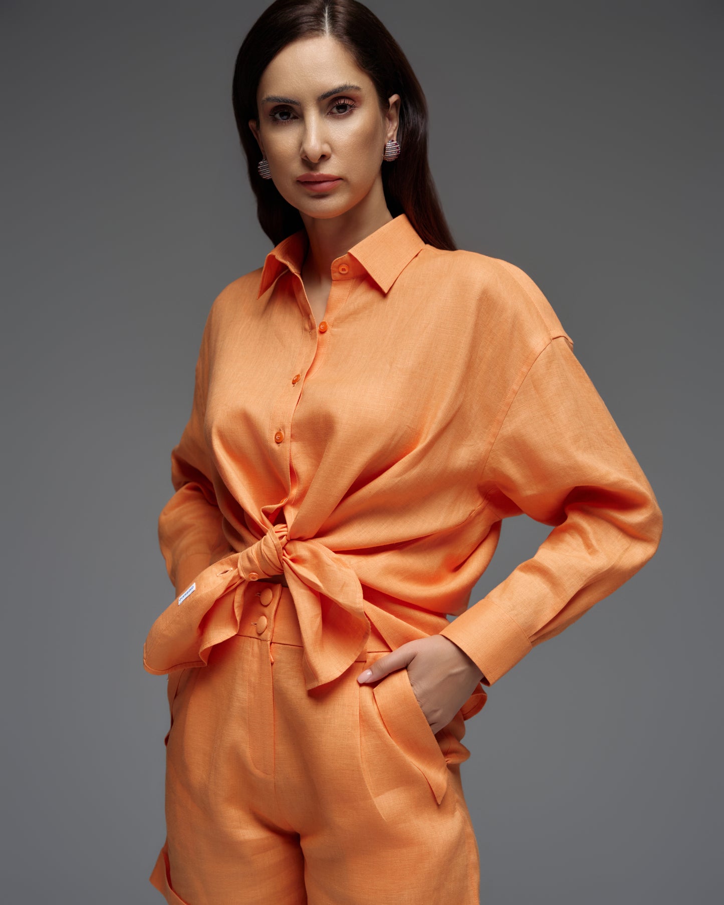 Linen Oversized Shirt VALERIA