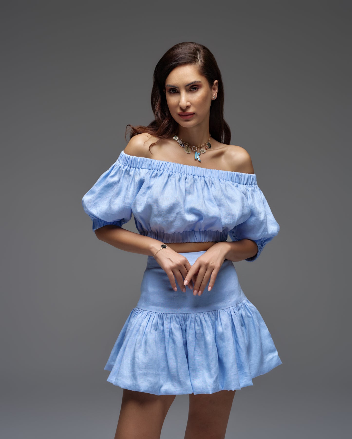 Linen Top MARGARET