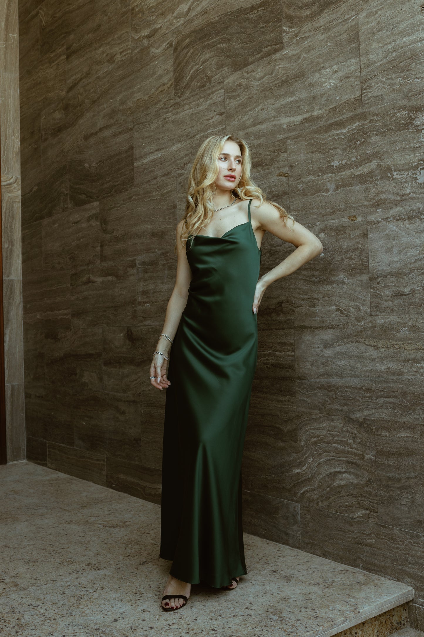 Silk Slip Dress RAHA