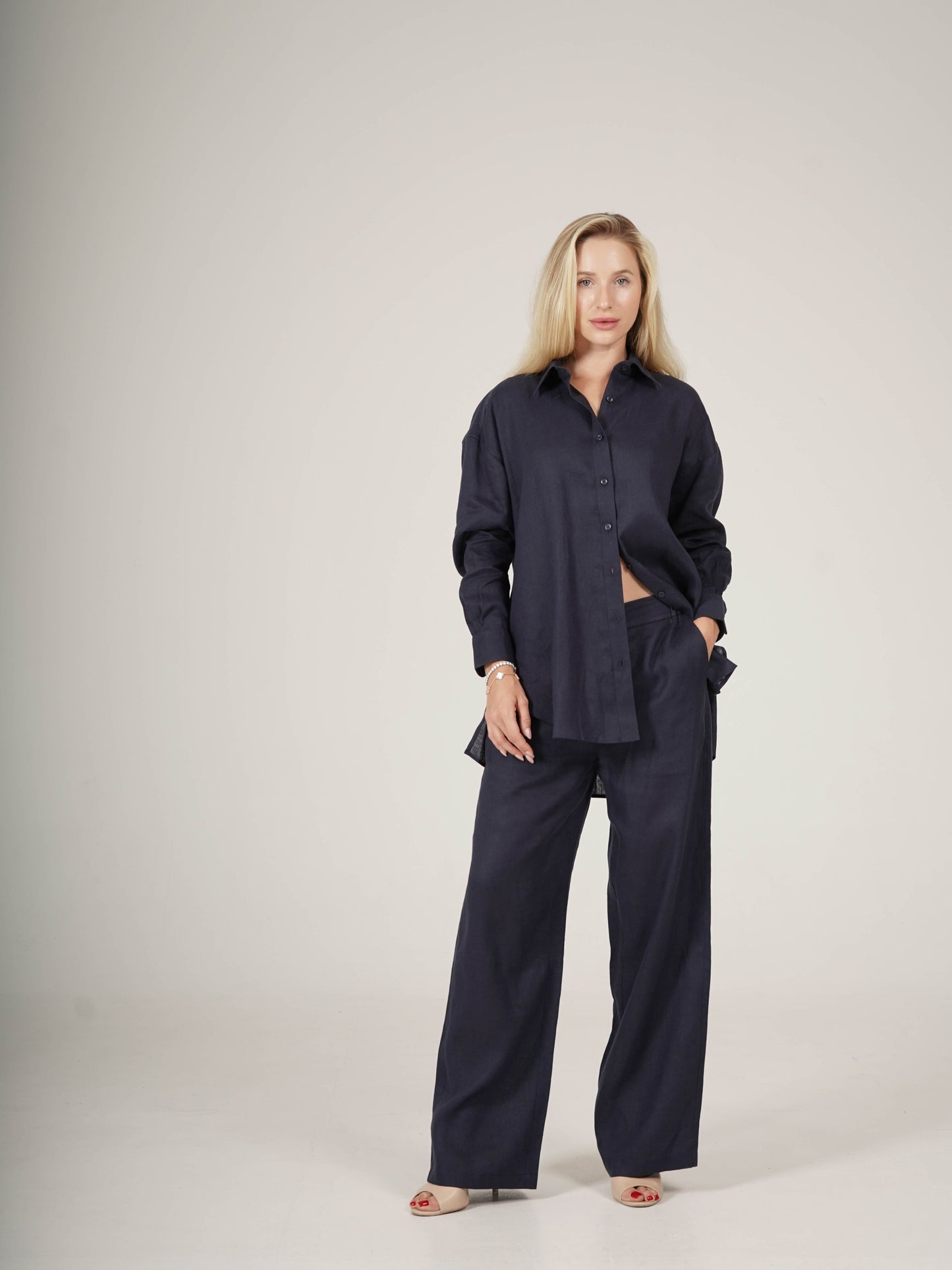 Linen Oversized Shirt VALERIA