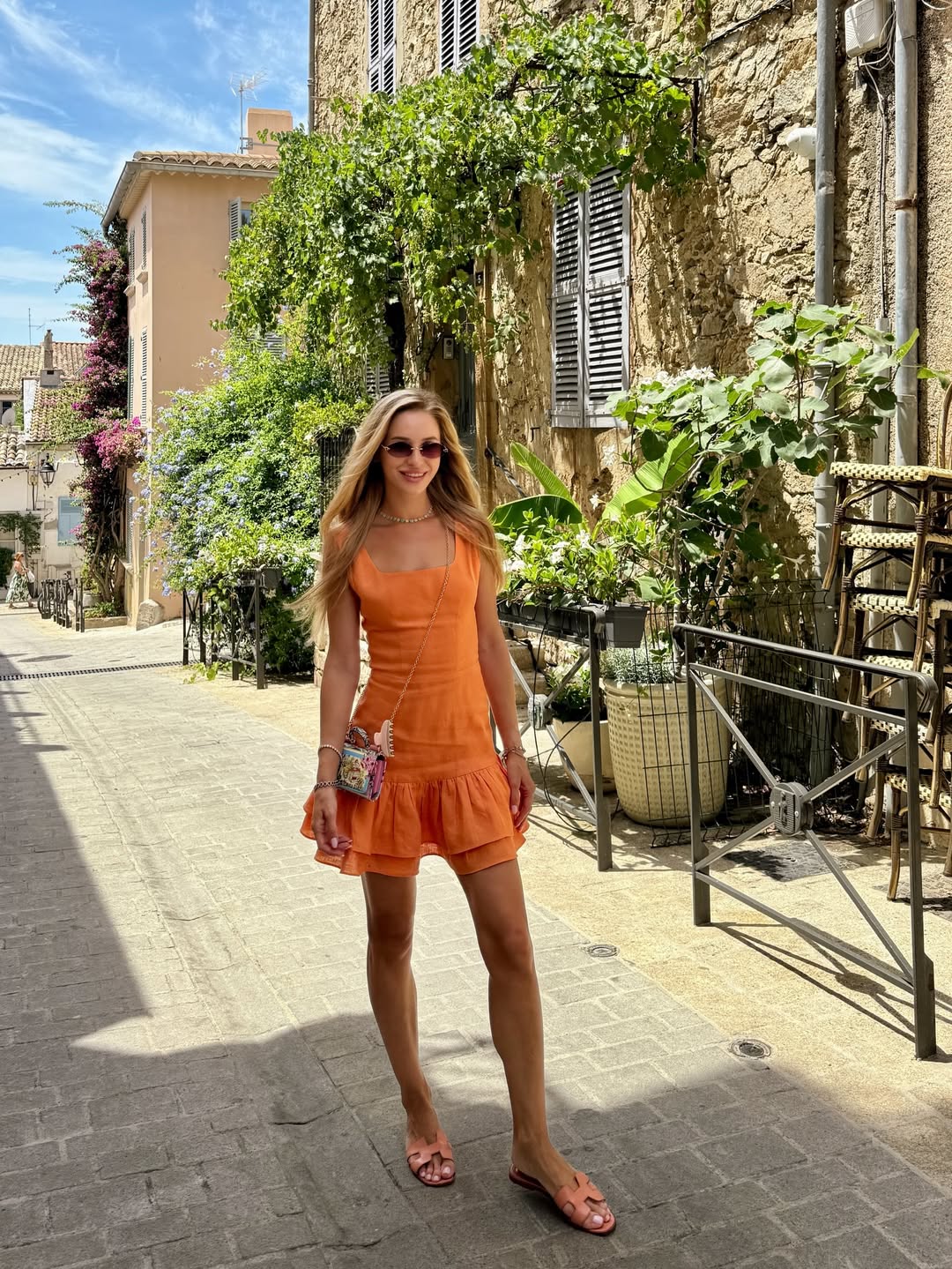 Linen Mini Dress MARTA