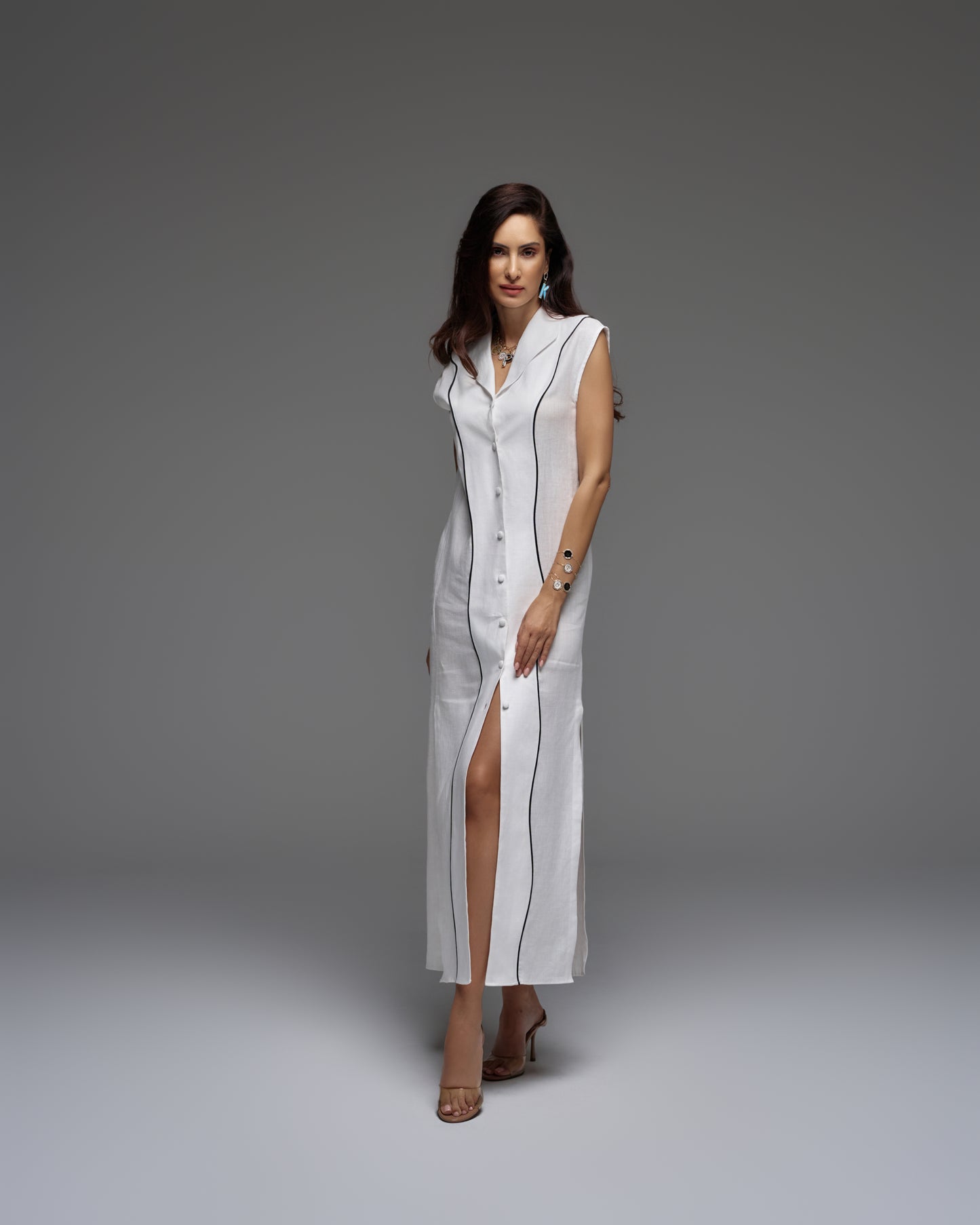 Linen Beach Dress ZARINA
