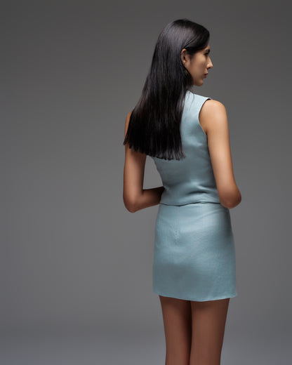 Linen Mini Skirt ARIELLA