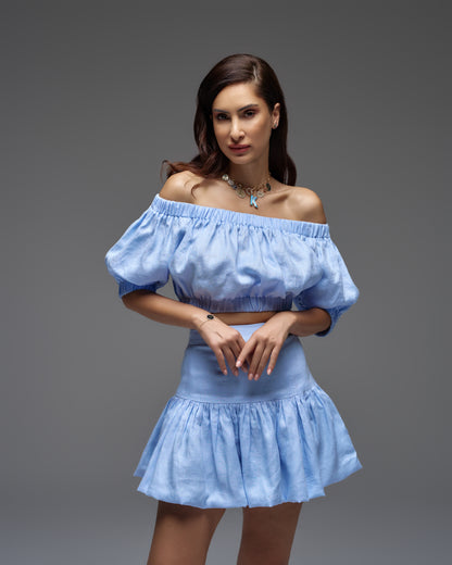 Linen Top MARGARET