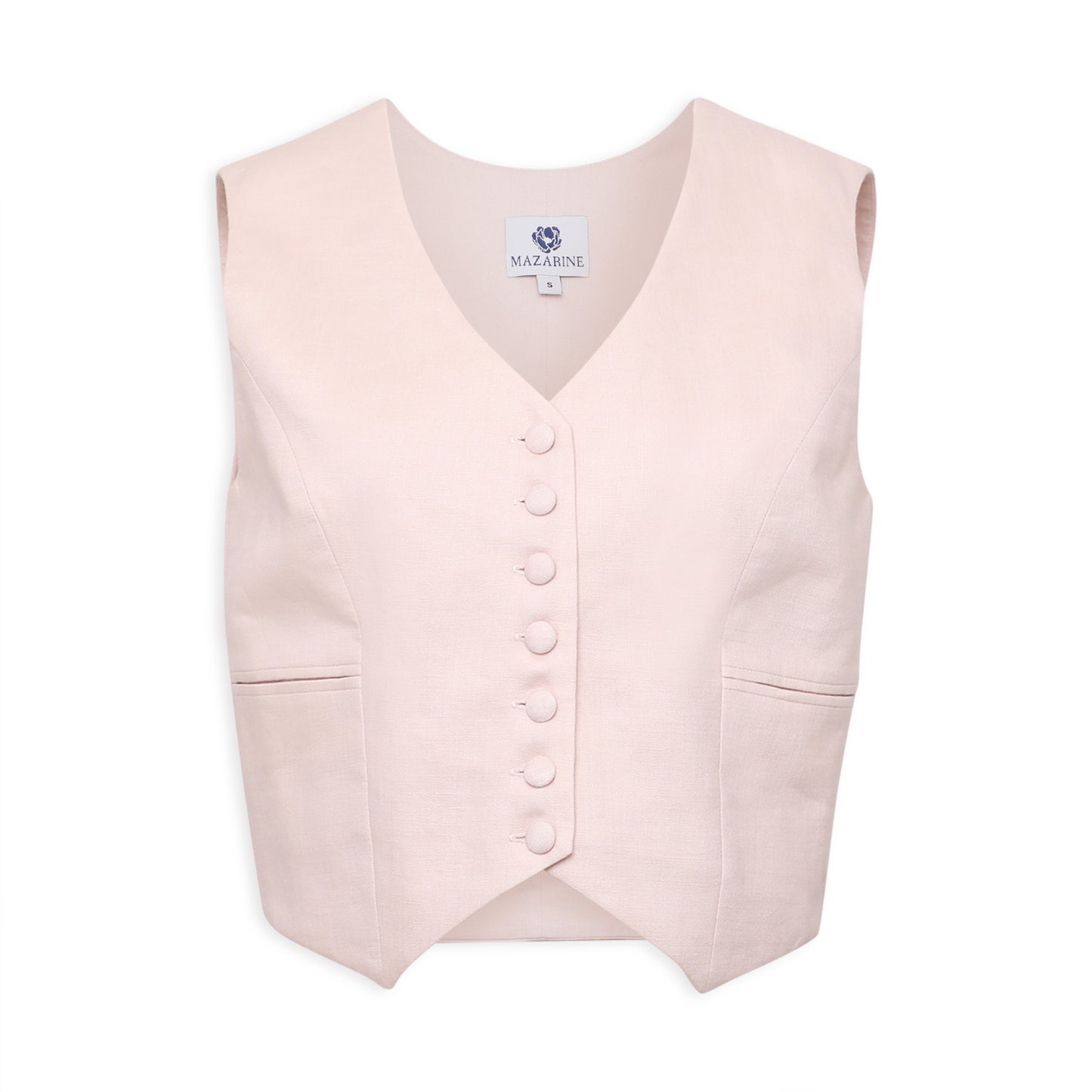 Linen Vest NATALIE