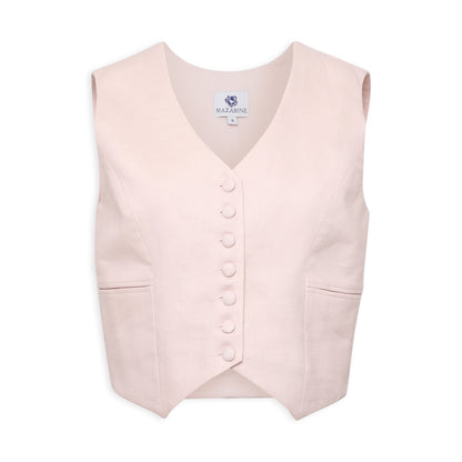 Linen Vest NATALIE