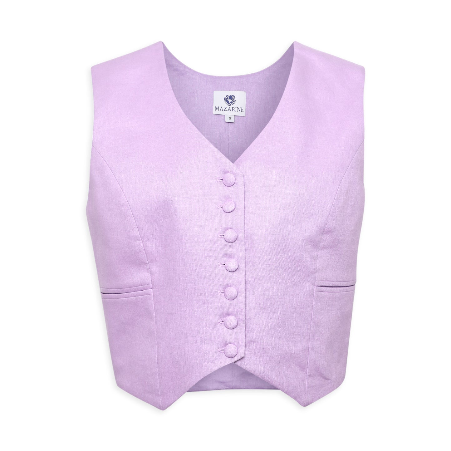 Linen Vest NATALIE