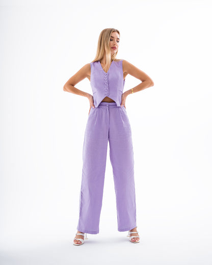 Linen Vest NATALIE