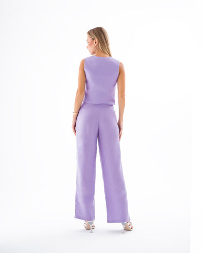 Linen Vest NATALIE