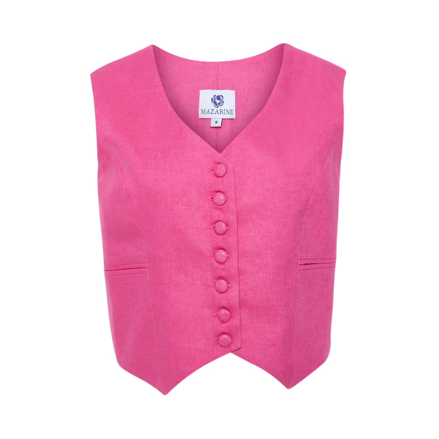 Linen Vest NATALIE