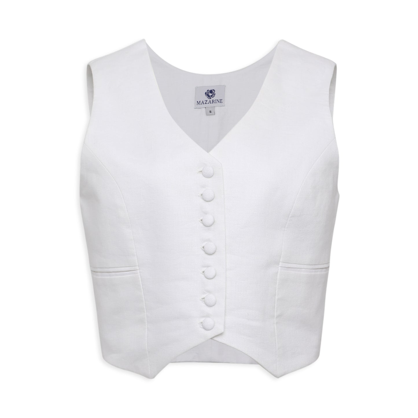 Linen Vest NATALIE