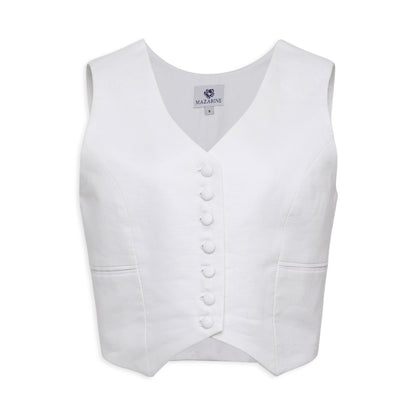 Linen Vest NATALIE