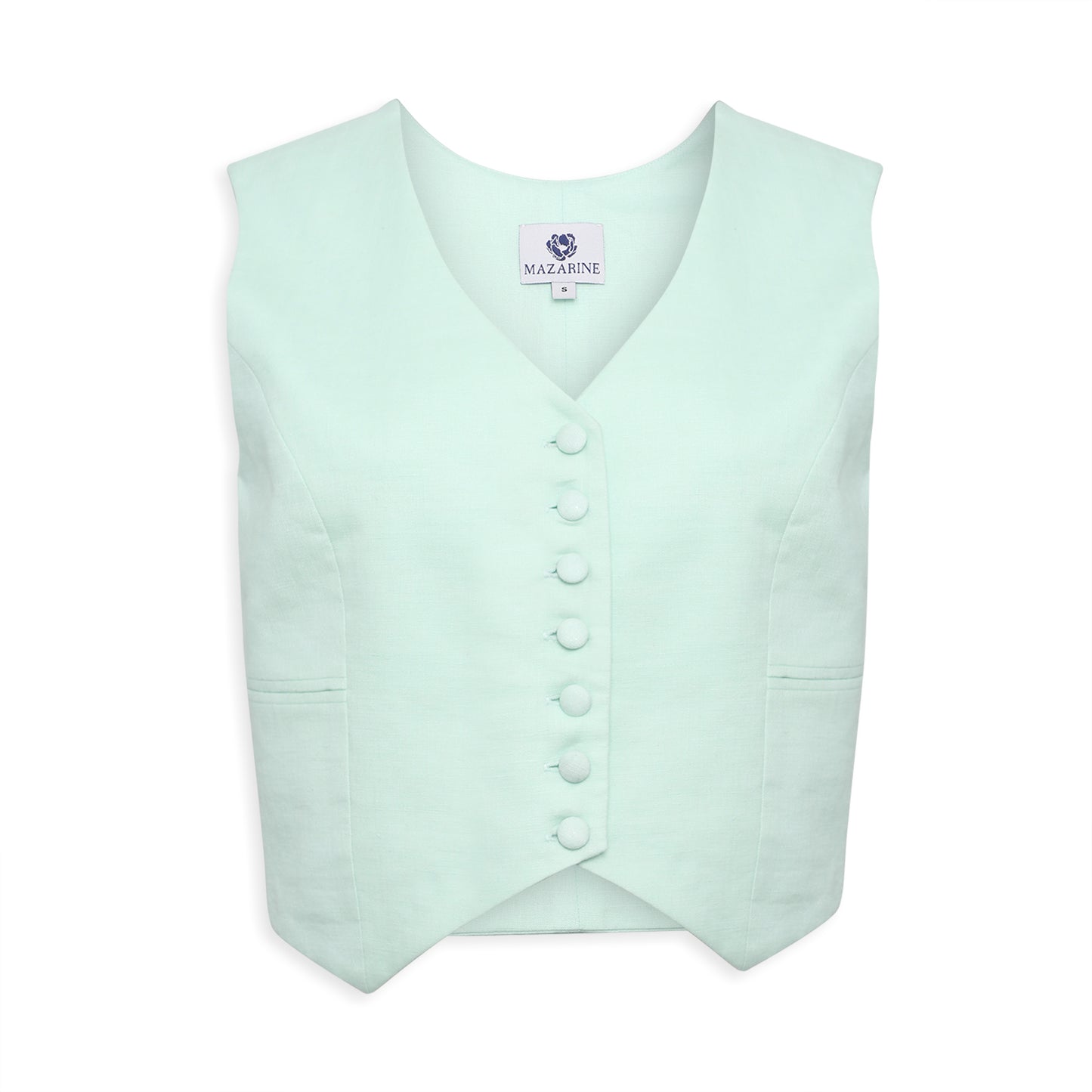 Linen Vest NATALIE