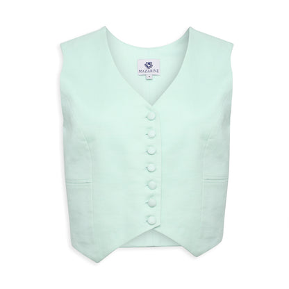 Linen Vest NATALIE